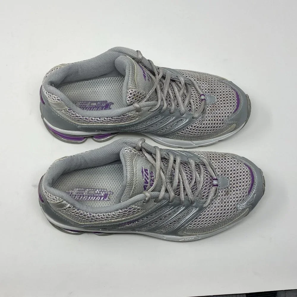 Avia Women's Model 6215 Sneaker Sz 8 1/2 Silver‎